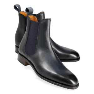 Sale Carmina BOTTINES CHELSEA FEMME RUSTICALF MARINE | NAVY
