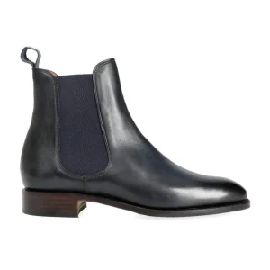 Sale Carmina BOTTINES CHELSEA FEMME RUSTICALF MARINE | NAVY
