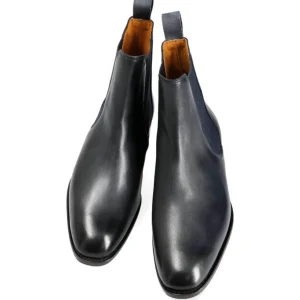 Sale Carmina BOTTINES CHELSEA FEMME RUSTICALF MARINE | NAVY