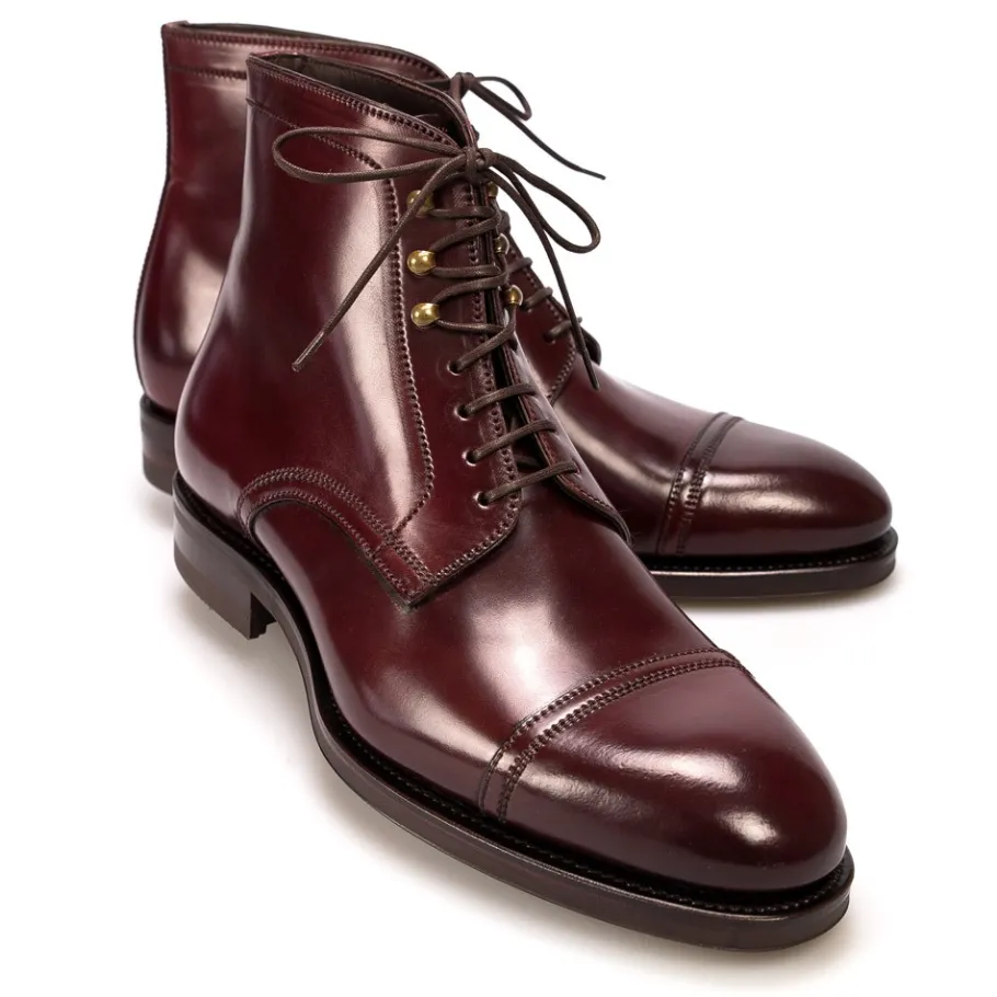 bottines_cordovan_burgundy__carmina_0.webp Outlet Carmina BOTTINES CORDOVAN | BURGUNDY