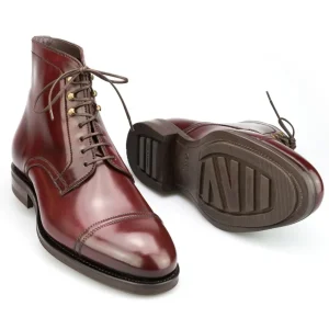 Outlet Carmina BOTTINES CORDOVAN | BURGUNDY