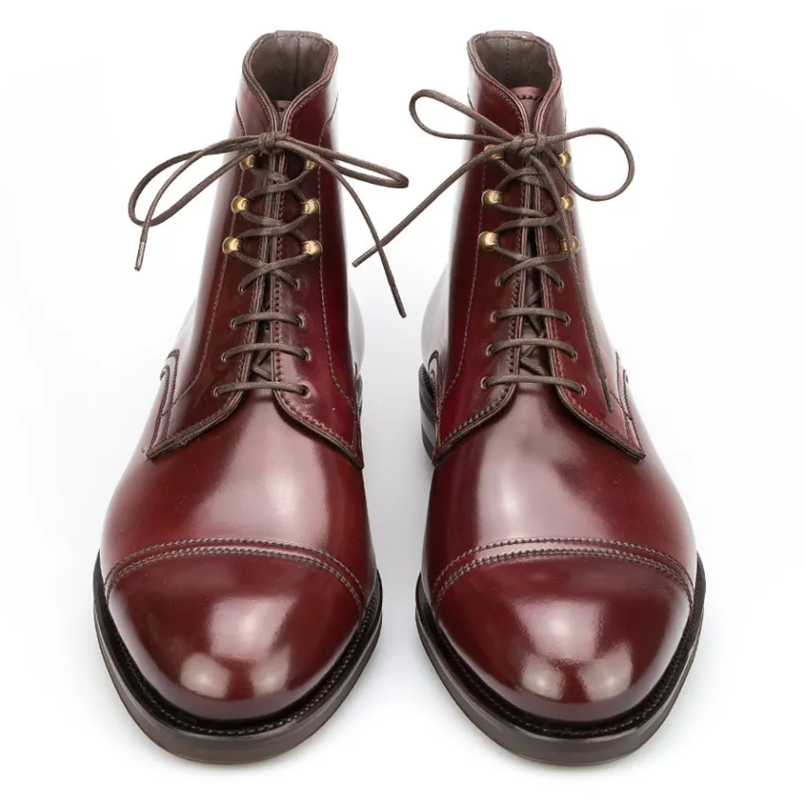 bottines_cordovan_burgundy__carmina_3.webp Outlet Carmina BOTTINES CORDOVAN | BURGUNDY