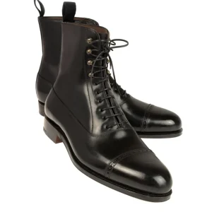 Outlet Carmina BOTTINES CORDOVAN NOIR | BLACK