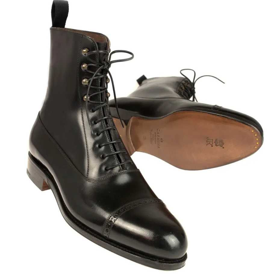 bottines_cordovan_noir__carmina_1-1.webp Outlet Carmina BOTTINES CORDOVAN NOIR | BLACK