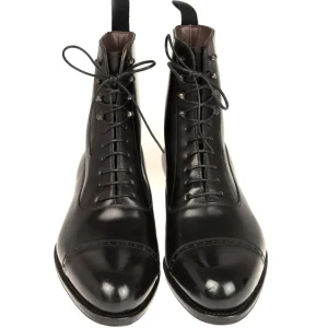 Outlet Carmina BOTTINES CORDOVAN NOIR | BLACK