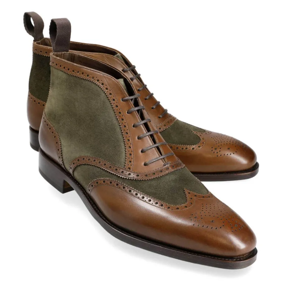 bottines_homme_pelle_vega_vegano_marron__daim_loden__carmina_shoemaker_0.webp Store Carmina BOTTINES HOMME PELLE VEGA VEGANO MARRON / DAIM LODEN | SHOEMAKER BROWN/LODEN