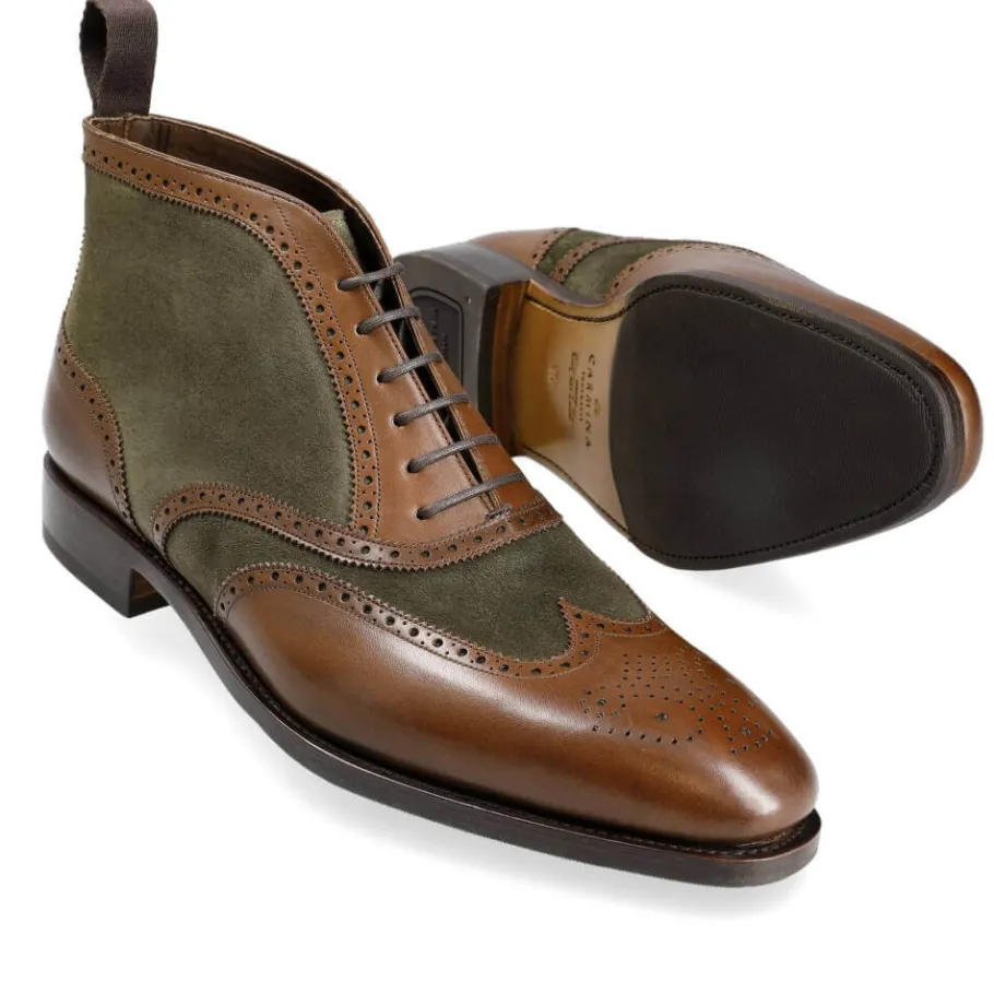 bottines_homme_pelle_vega_vegano_marron__daim_loden__carmina_shoemaker_1.webp Store Carmina BOTTINES HOMME PELLE VEGA VEGANO MARRON / DAIM LODEN | SHOEMAKER BROWN/LODEN