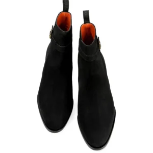 Cheap Carmina BOTTINES JODHPUR A TALONS FEMME DAIM NOIRE | BLACK
