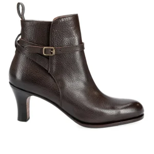 Hot Carmina BOTTINES JODHPUR A TALONS LAMA MARRON | BROWN