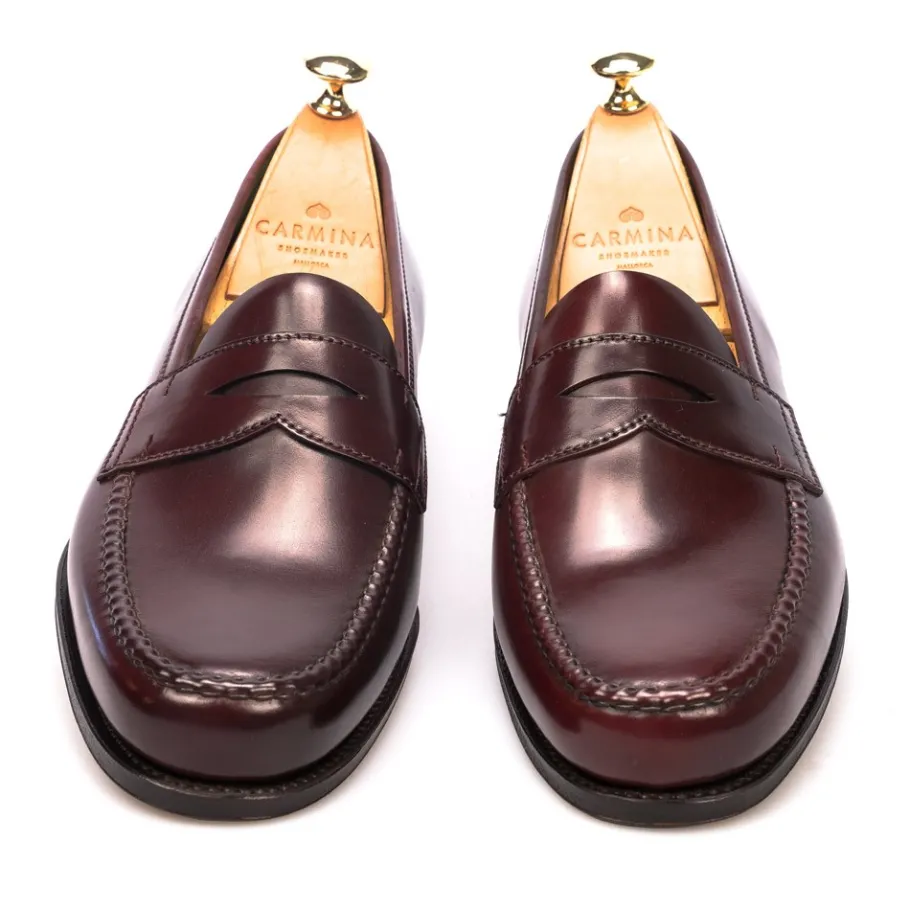 burgundy_cordovan_dress_loafers__carmina_shoemaker_3.webp Best Carmina Burgundy Cordovan Dress Loafers | Shoemaker