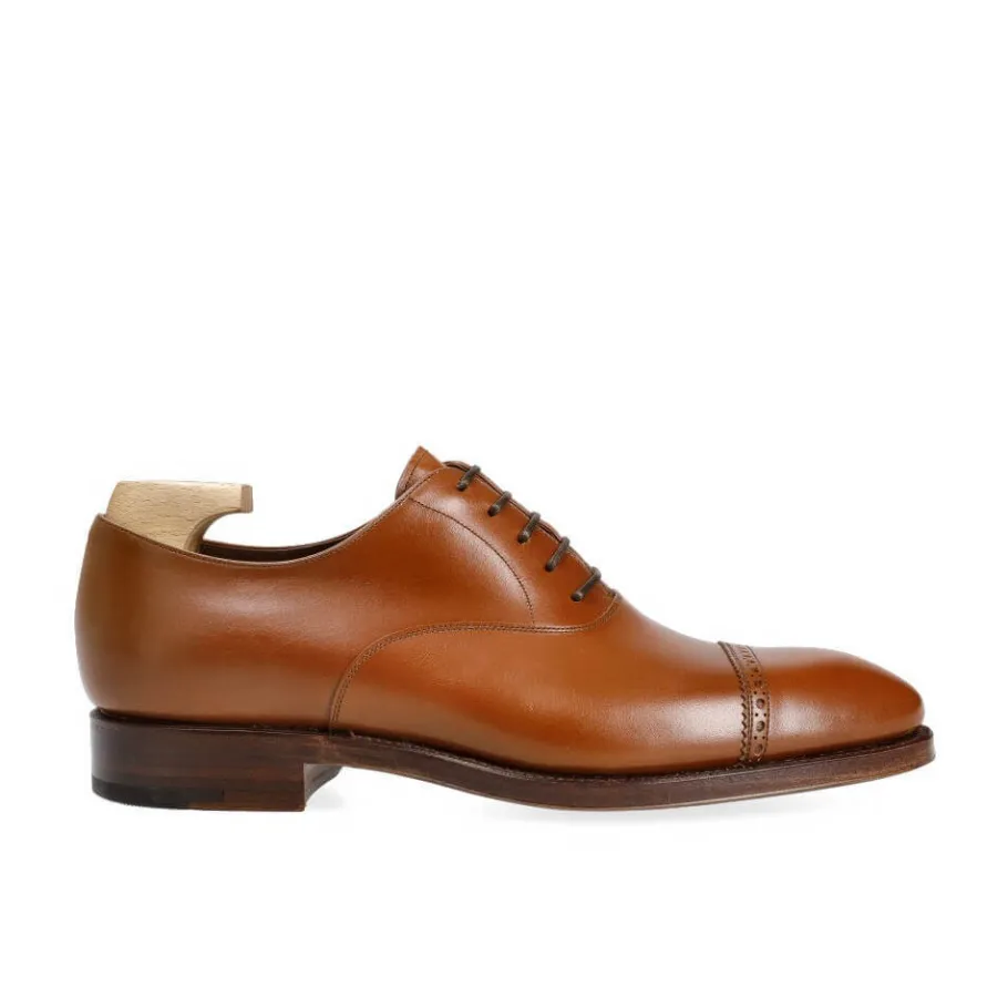 cap_toe_oxfords__rain_2.webp Best Sale Carmina CAP TOE OXFORDS 80201 RAIN TANNED
