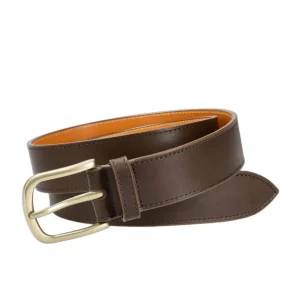 Fashion Carmina CEINTURE EN CUIR POUR HOMME MARRON FUNCHAL | BROWN