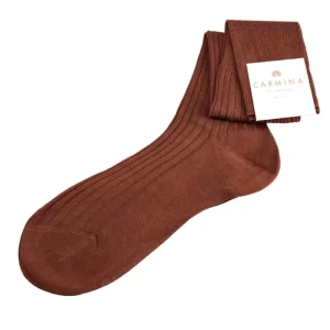 Flash Sale Carmina CHAUSSETTE LONGUE MARRON MEDIUMBROWN