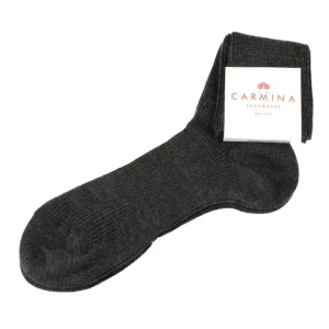 Cheap Carmina Chaussettes courtes pour femmes en gris foncé. DARKGRAY