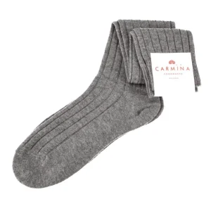 Flash Sale Carmina CHAUSSETTES LONGUES SPORT POUR HOMMES COULEUR GRIS GRAY