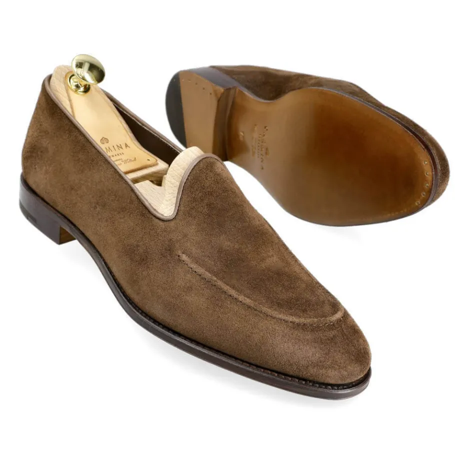 chaussons_marron_daim__carmina_1-1.webp Shop Carmina CHAUSSONS MARRON DAIM | BROWN