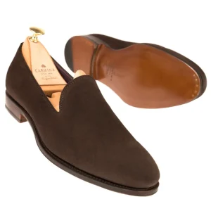 Fashion Carmina CHAUSSONS MARRON DAIM | BROWN