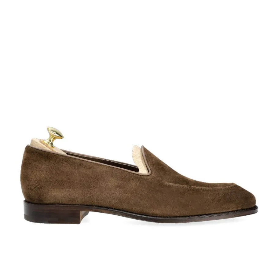 chaussons_marron_daim__carmina_2-1.webp Shop Carmina CHAUSSONS MARRON DAIM | BROWN