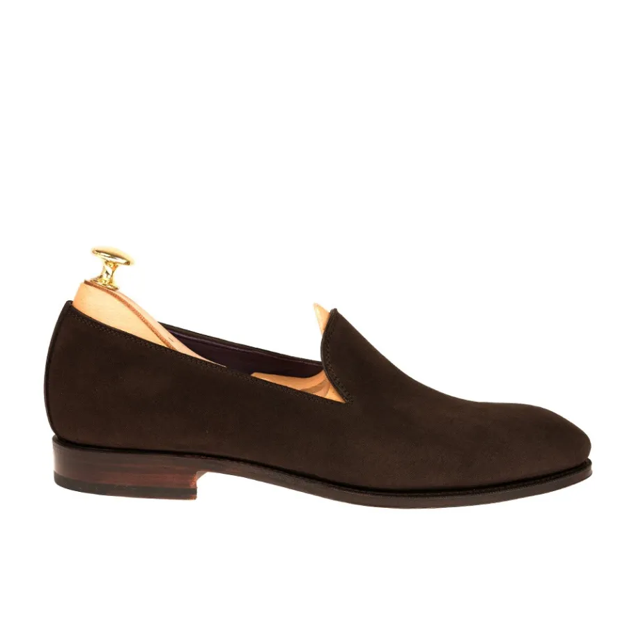 chaussons_marron_daim__carmina_2.webp Fashion Carmina CHAUSSONS MARRON DAIM | BROWN