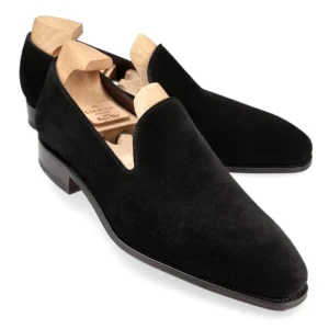 Sale Carmina CHAUSSONS NOIR DAIM | BLACK