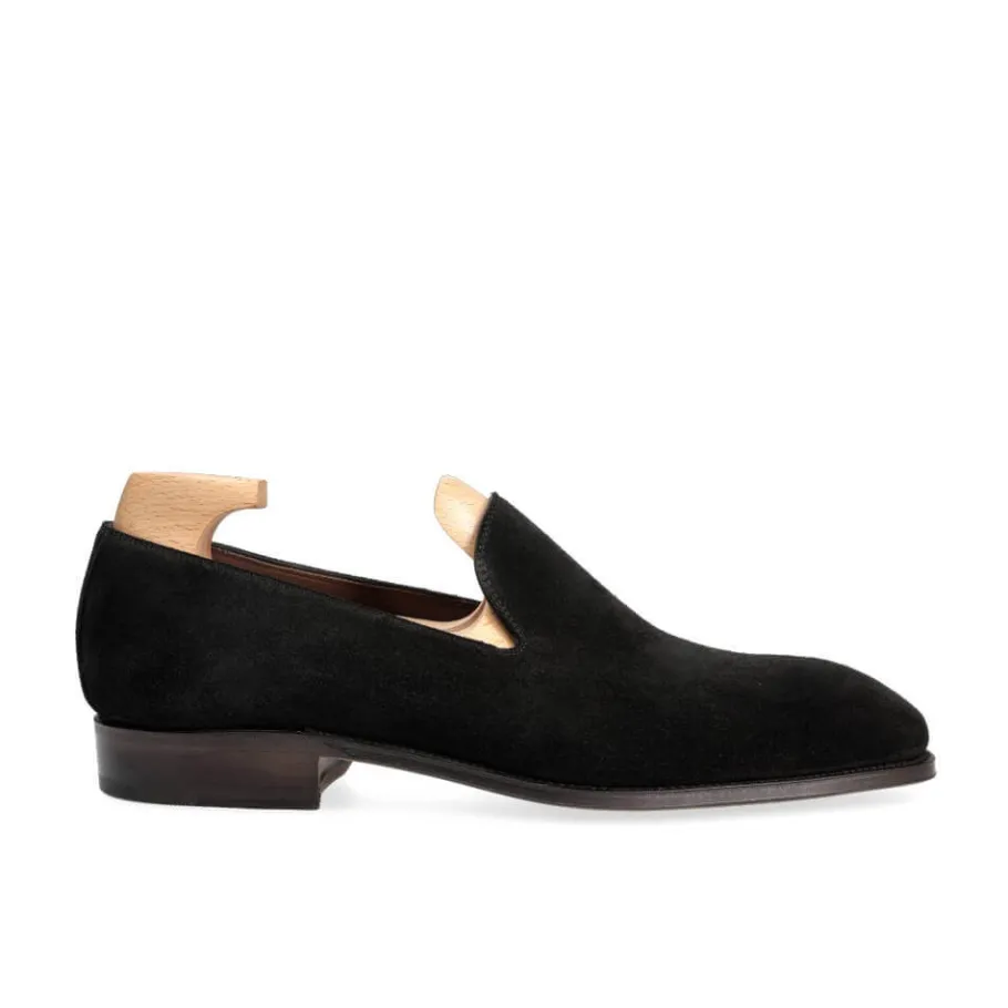 chaussons_noir_daim__carmina_2.webp Sale Carmina CHAUSSONS NOIR DAIM | BLACK