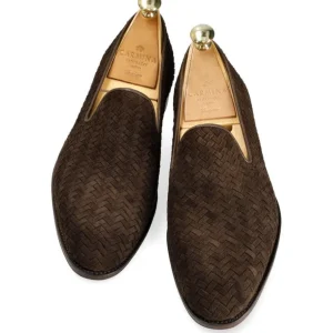 Cheap Carmina CHAUSSONS TRESSÉS 80301 UETAM BROWN