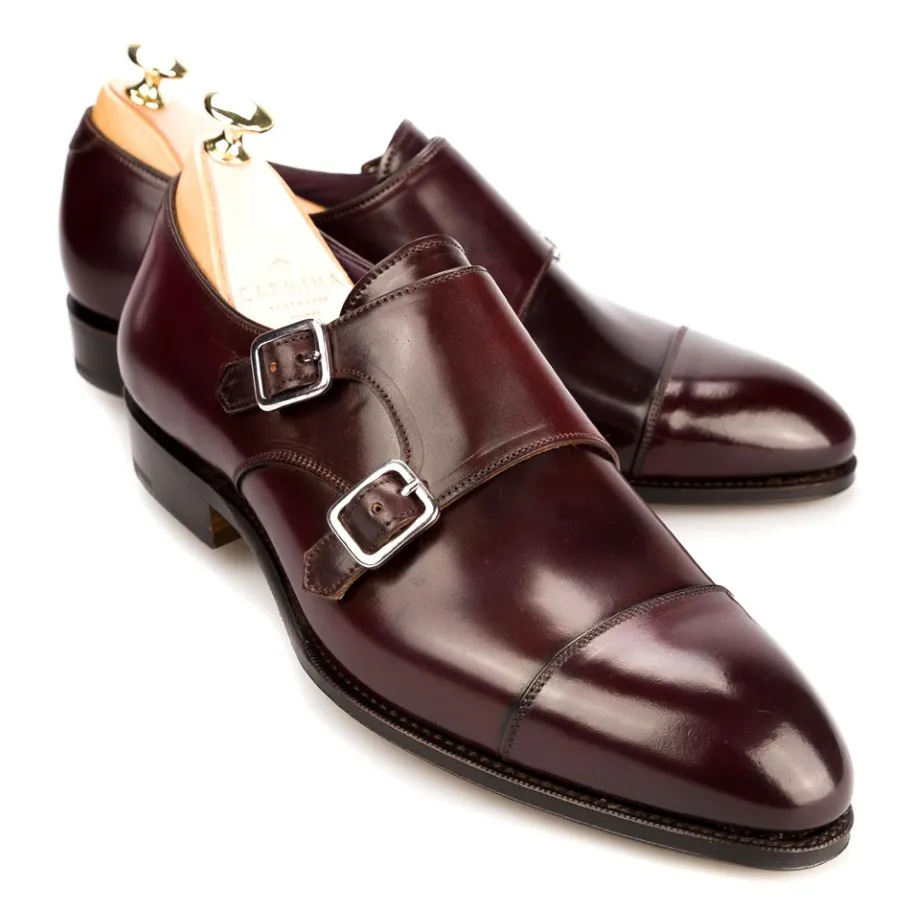 chaussure_a_boucles_cordovan_bordeaux__carmina_0-1.webp Sale Carmina CHAUSSURE A BOUCLES CORDOVAN BORDEAUX | BURGUNDY