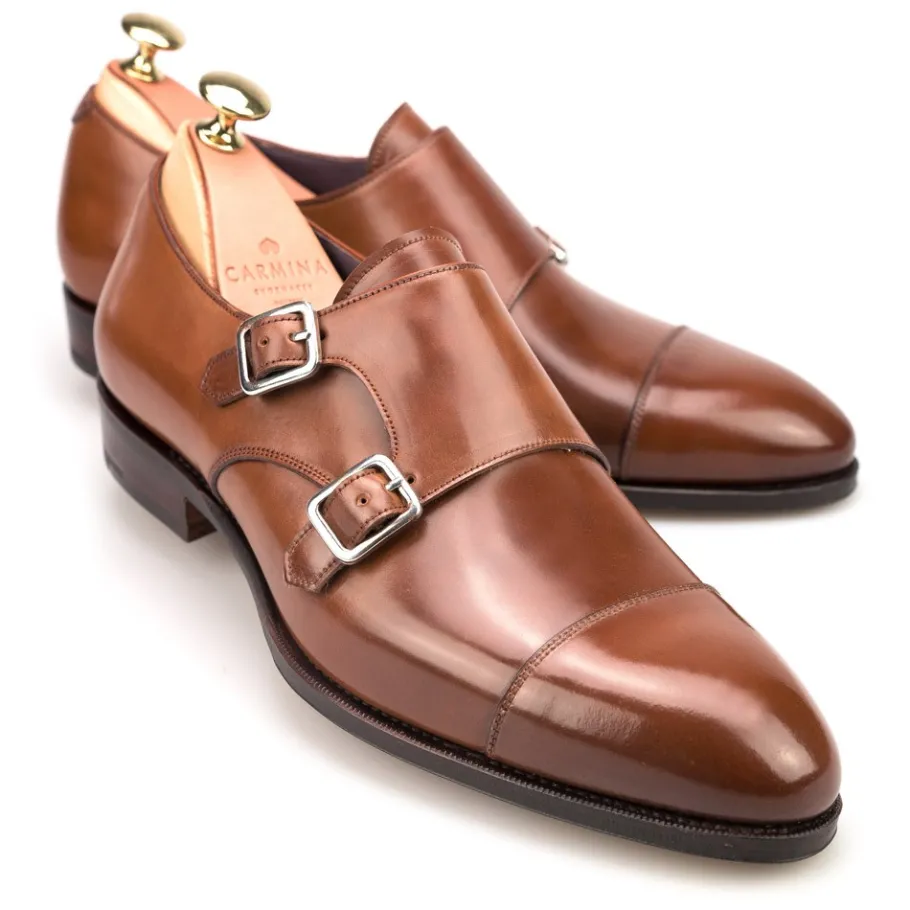 chaussure_a_boucles_cordovan_bourbon__carmina_0.webp Best Carmina CHAUSSURE A BOUCLES CORDOVAN | BOURBON