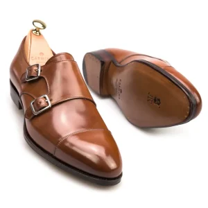 Best Carmina CHAUSSURE A BOUCLES CORDOVAN | BOURBON