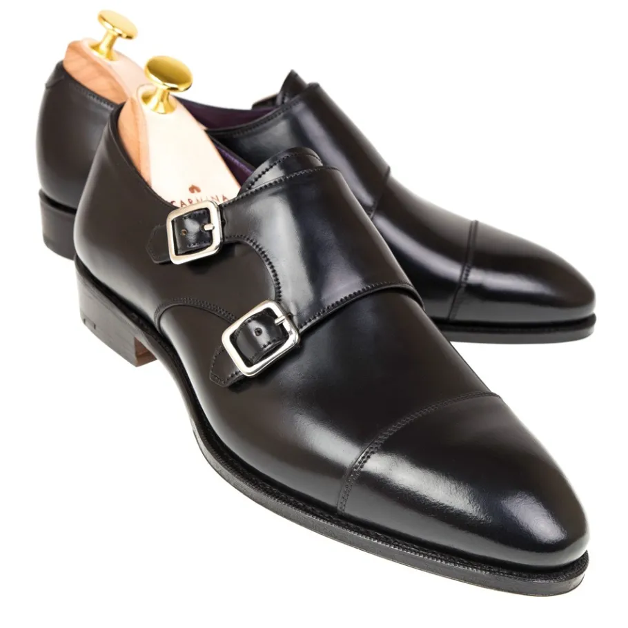 chaussure_a_boucles_cordovan_noir__carmina_0-1.webp Cheap Carmina CHAUSSURE A BOUCLES CORDOVAN NOIR | BLACK