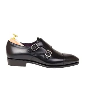 Cheap Carmina CHAUSSURE A BOUCLES CORDOVAN NOIR | BLACK