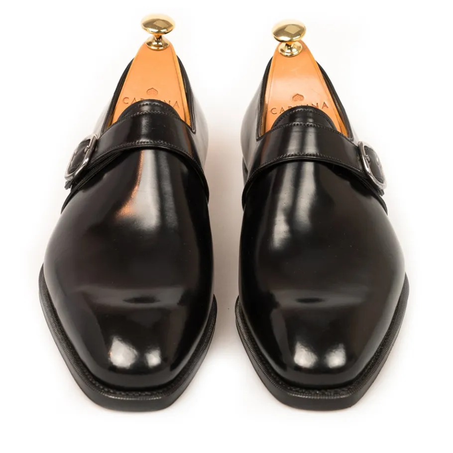 chaussure_a_boucles_cordovan_noir__carmina_3.webp Flash Sale Carmina CHAUSSURE A BOUCLES CORDOVAN NOIR | BLACK