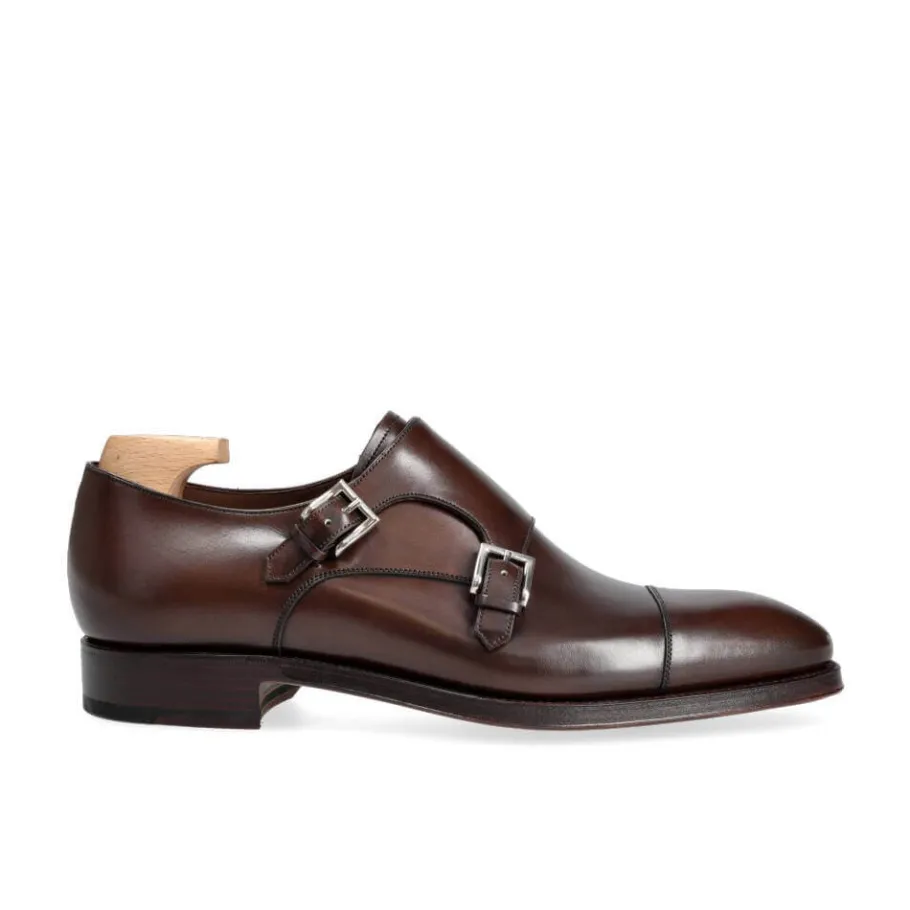 chaussures_a_double_boucle_boxcalf_marron__carmina_2.webp Flash Sale Carmina CHAUSSURES A DOUBLE BOUCLE BOXCALF MARRON | BROWN