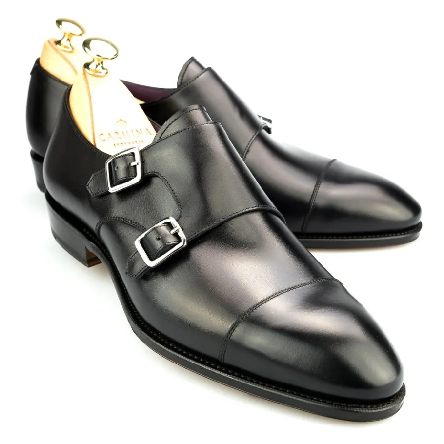chaussures_a_double_boucle_boxcalf_noir__carmina_0-4.webp Outlet Carmina CHAUSSURES A DOUBLE BOUCLE BOXCALF NOIR |