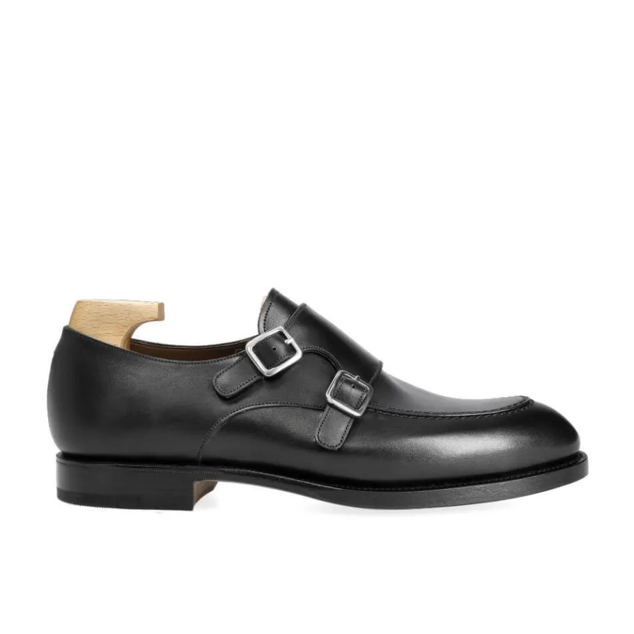 chaussures_a_double_boucle_boxcalf_noir__carmina_2-3.webp Discount Carmina CHAUSSURES A DOUBLE BOUCLE BOXCALF NOIR | BLACK