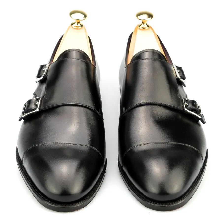 chaussures_a_double_boucle_boxcalf_noir__carmina_3-4.webp Outlet Carmina CHAUSSURES A DOUBLE BOUCLE BOXCALF NOIR |