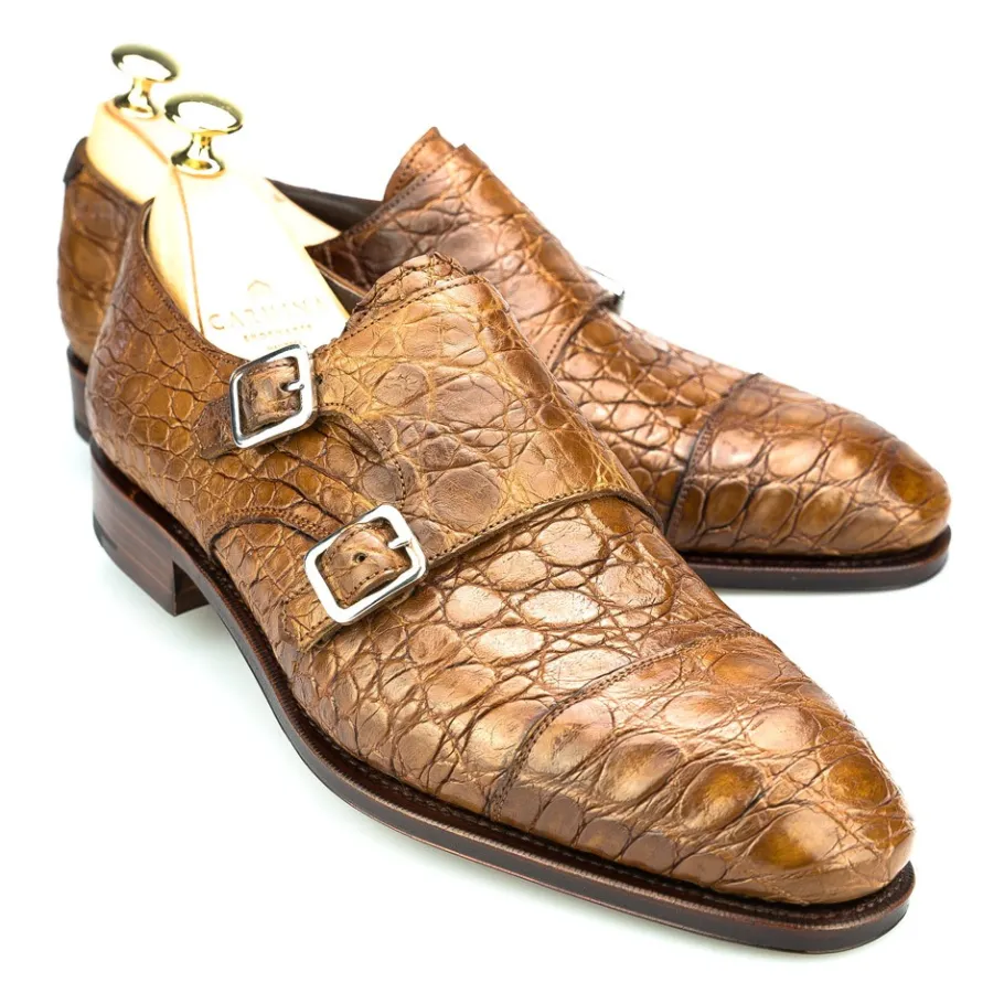 chaussures_a_double_boucle_crocodile_cuir_carmina_0.webp New Carmina CHAUSSURES A DOUBLE BOUCLE CROCODILE CUIR |