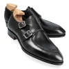 Hot Carmina CHAUSSURES A DOUBLE BOUCLE DEMASQUABLE NOIR | BLACK