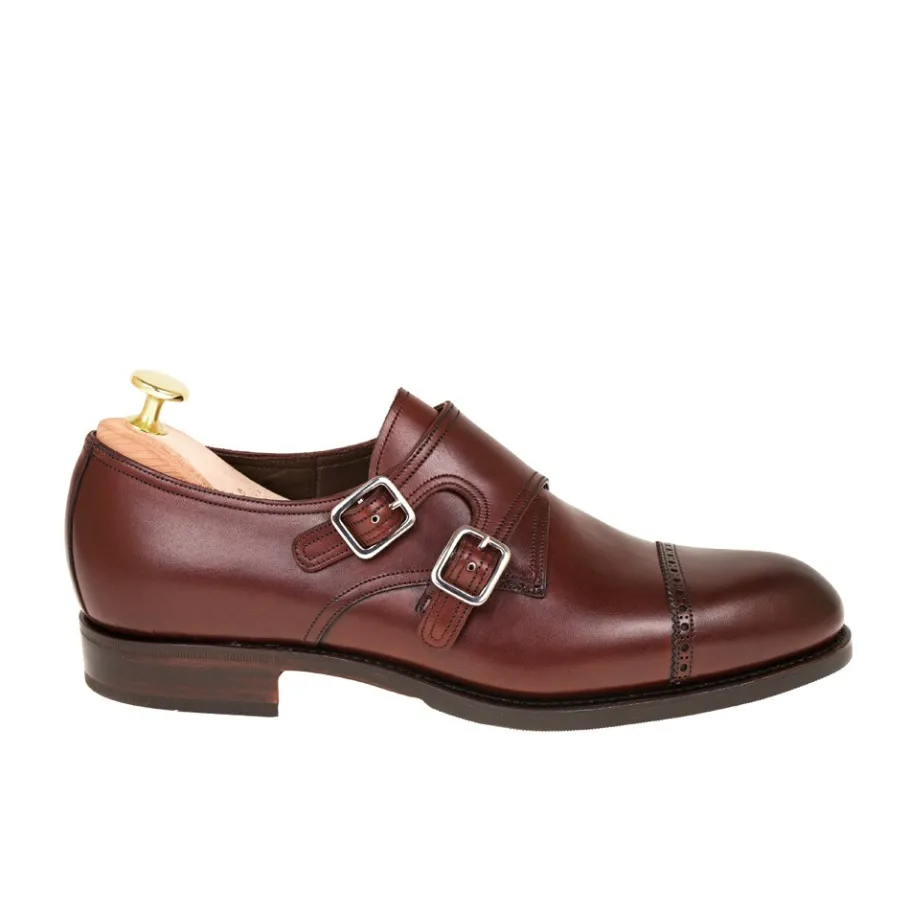 chaussures_a_double_boucle_vegano_burgundy__carmina_2.webp Sale Carmina CHAUSSURES A DOUBLE BOUCLE VEGANO | BURGUNDY
