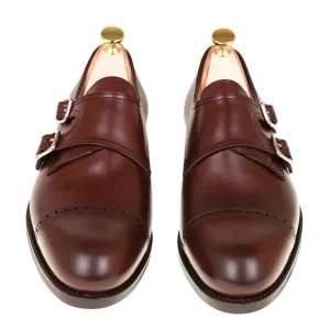 Sale Carmina CHAUSSURES A DOUBLE BOUCLE VEGANO | BURGUNDY