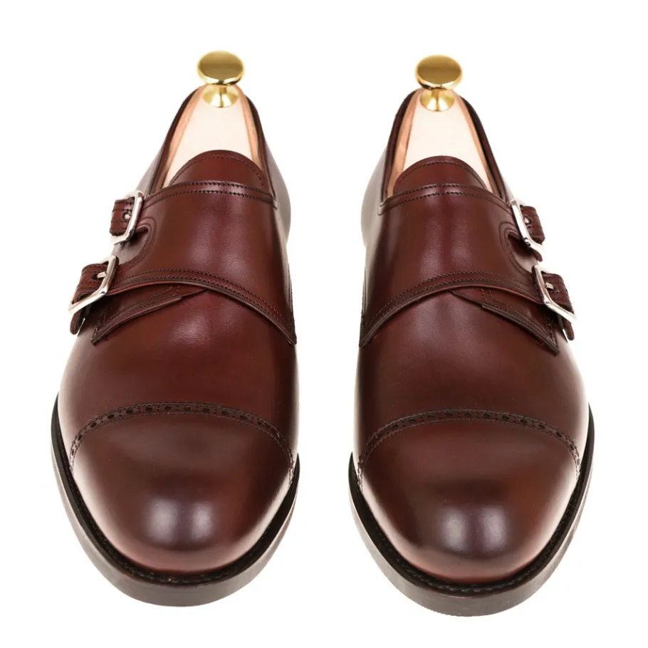 chaussures_a_double_boucle_vegano_burgundy__carmina_3.webp Sale Carmina CHAUSSURES A DOUBLE BOUCLE VEGANO | BURGUNDY