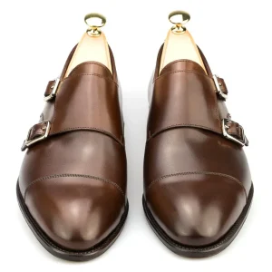 Sale Carmina CHAUSSURES A DOUBLE BOUCLE VEGANO MARRON |