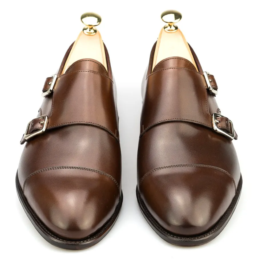 chaussures_a_double_boucle_vegano_marron__carmina_3-1.webp Sale Carmina CHAUSSURES A DOUBLE BOUCLE VEGANO MARRON |