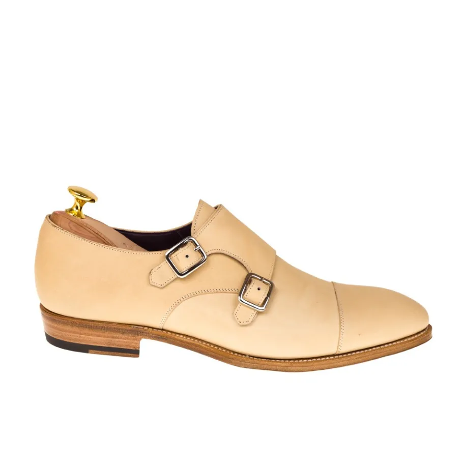 chaussures_a_double_boucle_vegano_natural__carmina_2.webp Best Sale Carmina CHAUSSURES A DOUBLE BOUCLE VEGANO | NATURAL