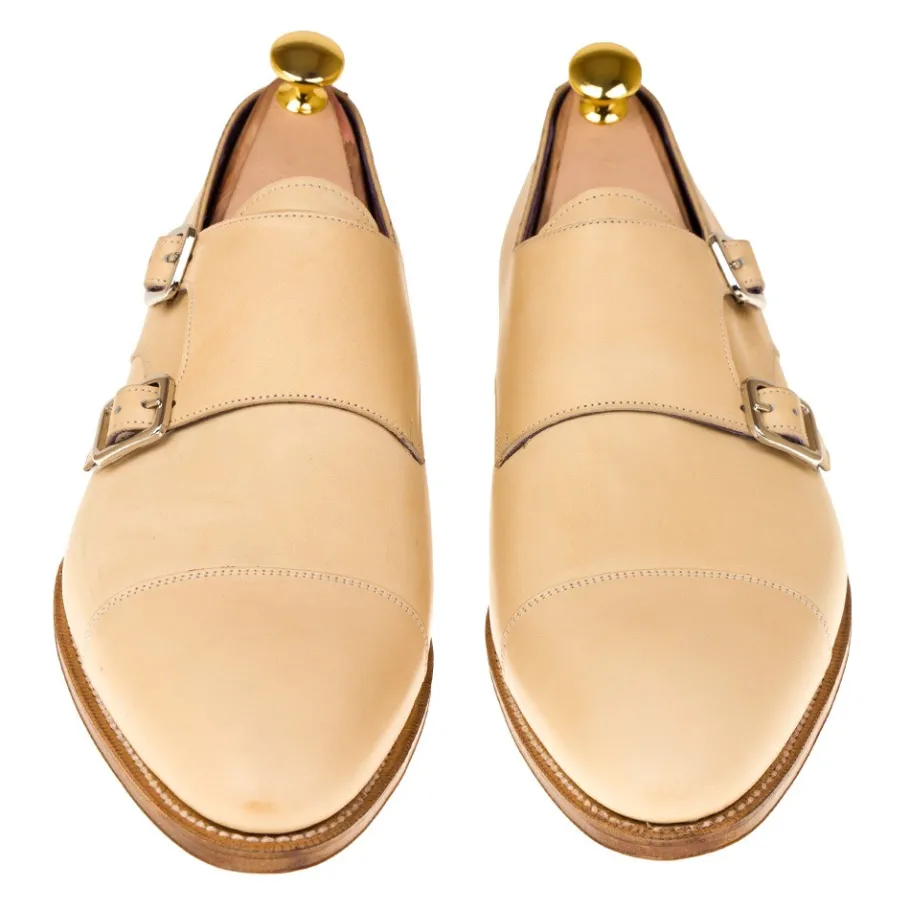 chaussures_a_double_boucle_vegano_natural__carmina_3.webp Best Sale Carmina CHAUSSURES A DOUBLE BOUCLE VEGANO | NATURAL