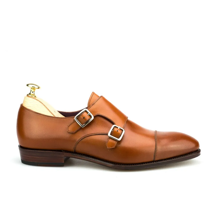 chaussures_a_double_boucle_vegano_tan__carmina_2.webp Fashion Carmina CHAUSSURES A DOUBLE BOUCLE VEGANO TAN |