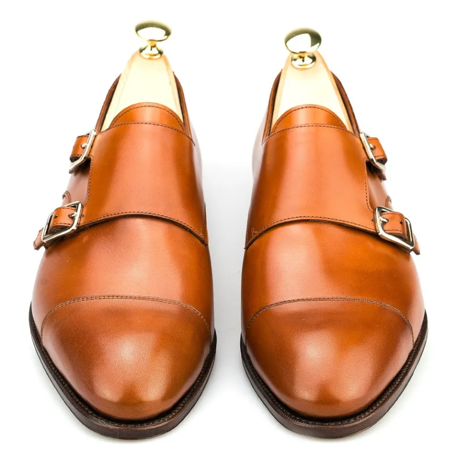 chaussures_a_double_boucle_vegano_tan__carmina_3.webp Fashion Carmina CHAUSSURES A DOUBLE BOUCLE VEGANO TAN |