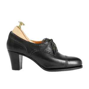 Cheap Carmina CHAUSSURES BLUCHER A TALONS RUSTICALF NOIR | BLACK