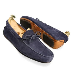 Outlet Carmina CHAUSSURES DE CONDUITE BLEU DAIM | ADMIRAL