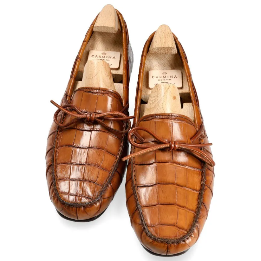 chaussures_de_conduite_cuir_alligator_carmina_3.webp Flash Sale Carmina CHAUSSURES DE CONDUITE CUIR ALLIGATOR | TANNED